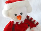 Immagini natalizie pupazzo di neve